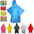 PVC المعطف المطر مع طباعة الشعار المخصص