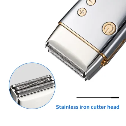 Premium Rechargeable Electric Shaver for Men - Cordless Beard Trimmer and Face Razor