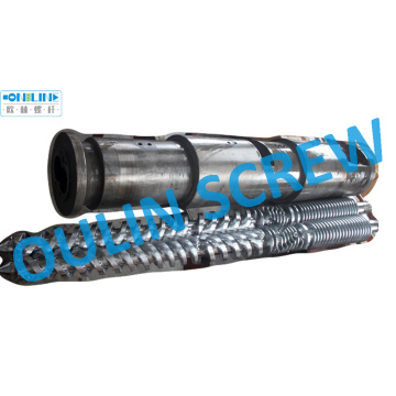 65/132 Twin Conical Screw and Barrel for PVC Machine