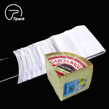 Sac à rouleaux de film rétractable de Tipack pour fromage