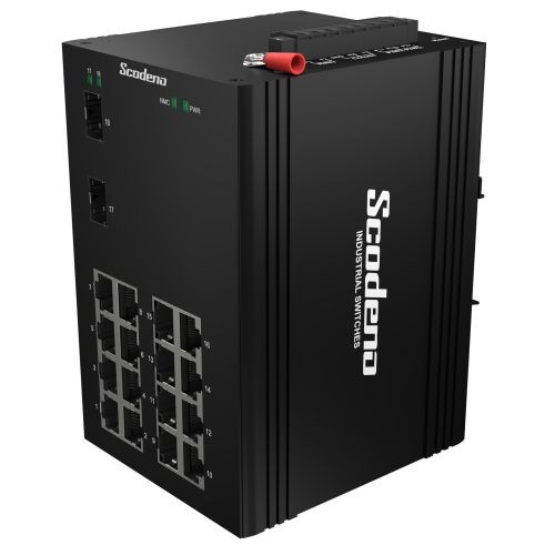 16xRJ45 Ports Unmanaged Industrial Ethernet Switches