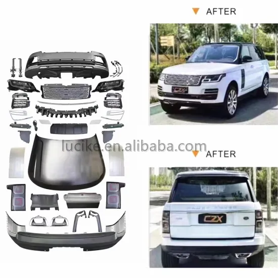 High-Quality Car Bumpers Upgrade Kit for Range Rover Vogue 2013-2017 to 2020 SVA: Front and Rear Bumpers & Grille Covers