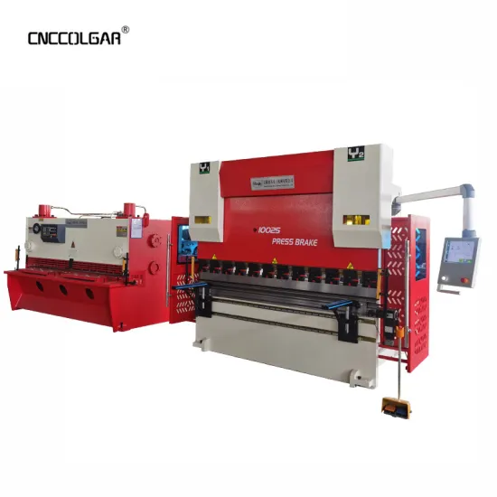 CNCColgar 3+1 Axis Metal Sheet CNC Press Brake Automatic Control System