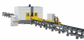 High Precision CNC Beam Drilling Machine