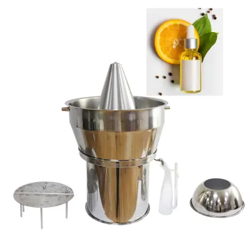 Lemongrass Oil Extraction Plant Essential Oil Extraction Equipment Rose Water Distillation Machine