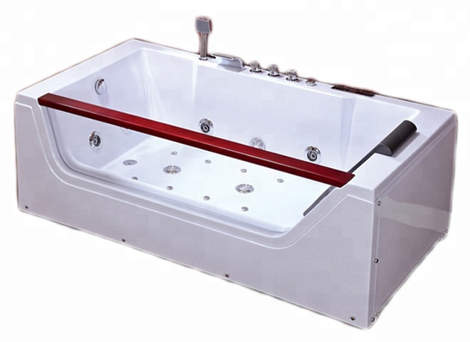 Big Bathtubs With Jets Luxury Whirlpool Straight Spa Massage Tub