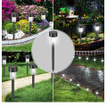 Luzes de estaca de jardim solar brilhante