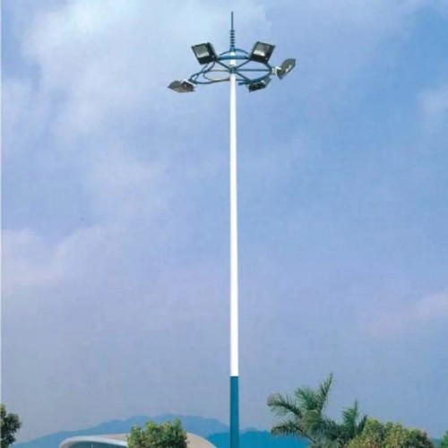 Pole de mât de hauteur avec un éclairage LED