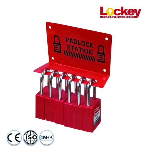 LOCKEY metalen hangslotstation hangslotpakket