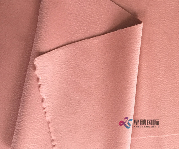 Garment Nice Pink Color Wool Fabric