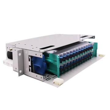 ODF Terminal Box - Fiber Optic Adaptors and Pigtails (12 to 144 Cores)