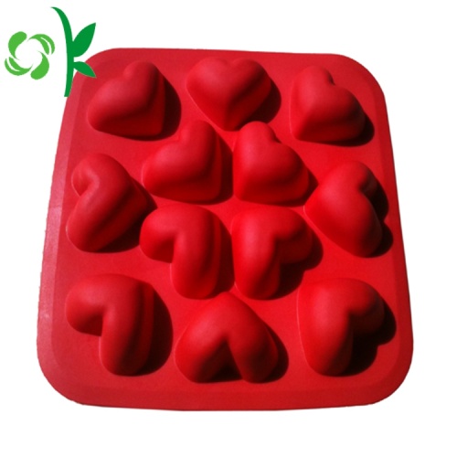 Heart shaped chocolate decoration candy molds