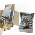 revestimiento de caja aislado para alimentos congelados