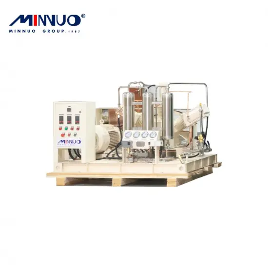 High demand oxygen booster compressor on time