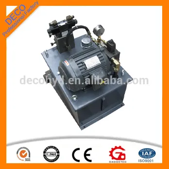 Vance pump type hydraulic power pack