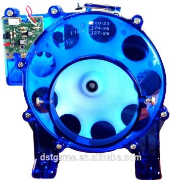 Blue plastic coin Hopper for game machine