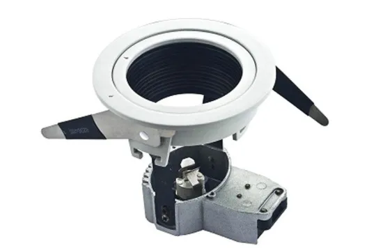 Ip20 Recessed Anti-glare Adjustable Halogen Spotlights For Hotel Lighting