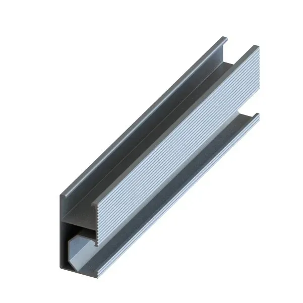 Solar PV Module Mounting Rail for Roof Systems