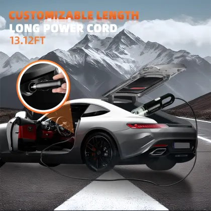 Portable DC12V Car Vacuum Cleaner - Mini Vehicle Vacuum