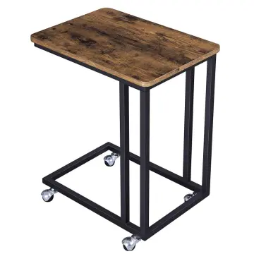 Cheap MDF Metal Antique Wood Side Table Modern