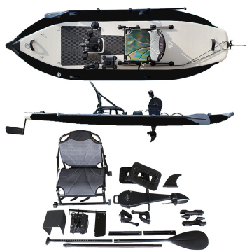 GeeTone Full Drop Stitch Material Fishing Kayak Pedals Drive