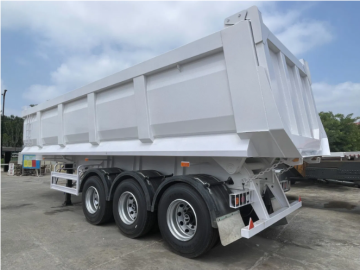 Heavy Duty U-Shaped Dump Semi Trailer