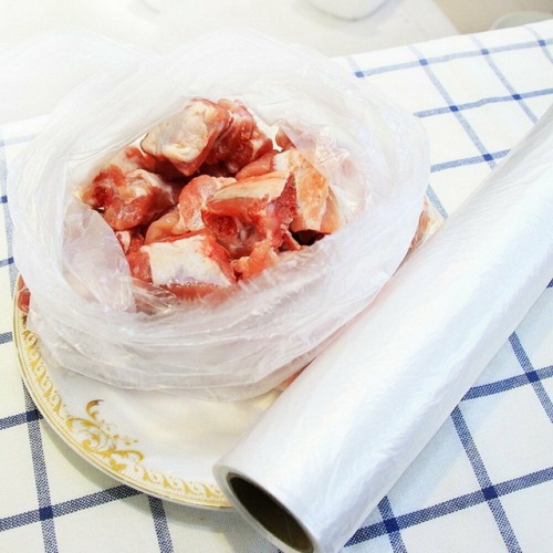 Plastic Produce Food Packaging Bag on a Roll