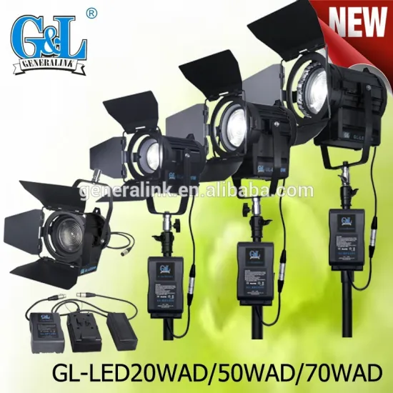 battery operated led fresnel light