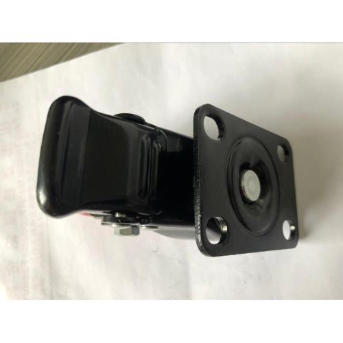 Small swivel braked plate jinzuan casters