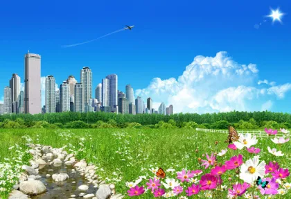 High Resolution Eco - Friendly Fields And Gardens Wall Decor Paintings For Home