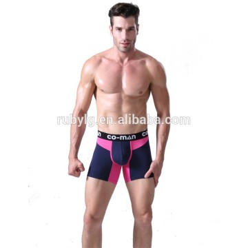 fashion clothing 2016 men boxer briefs with custom elastic waistband