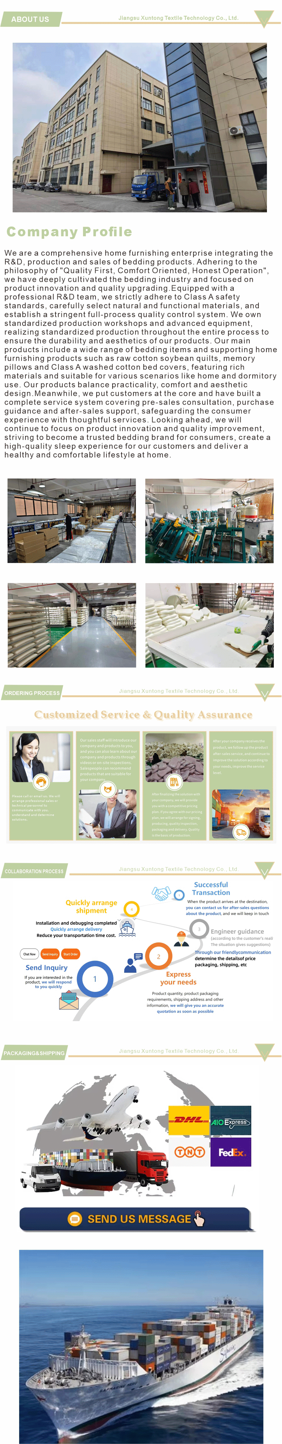 comfortable pink cotton bed cover