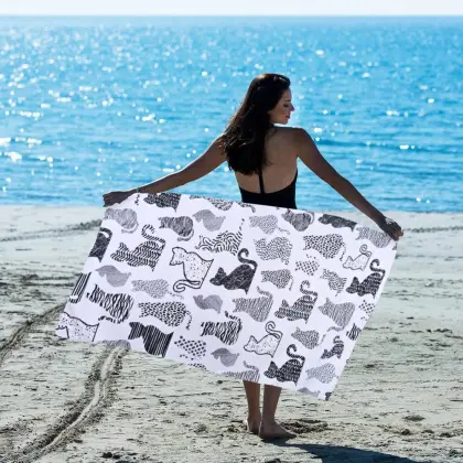 Custom Printed Kids Quick Dry Microfiber Beach Towels