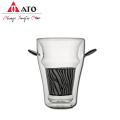 ATO Modern Glass Cup Tea Coffee Glass Caneca