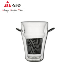 Ato Zebra Coffee Mug Mug Tea Glass Coffee Cupe Cupe