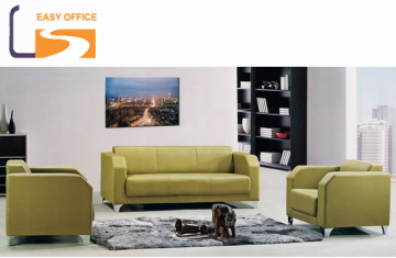 Small used cheap leather office sofa set pictures
