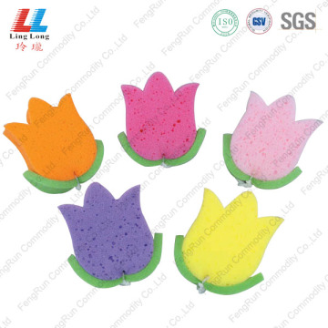 Flower Exfolicating Useful Bath Sponge