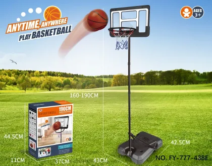Customizable Portable Basketball Stand: Ideal Outdoor Kids Sports Toy & Indoor Pool Basketball Hoop