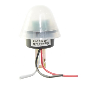 12V-220V 10A Điều khiển ánh sáng cảm biến photocell ánh sáng ban ngày