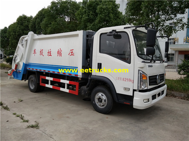 Dongfeng 105HP 5000L Compression Garbage Trucks