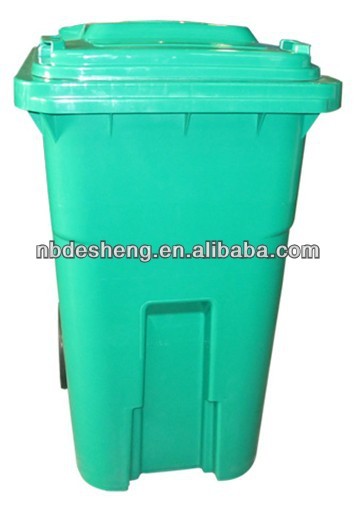 240 liter colorful cylinder trash bin