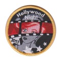 Patch de bordado de celebração criativa de Hollywood