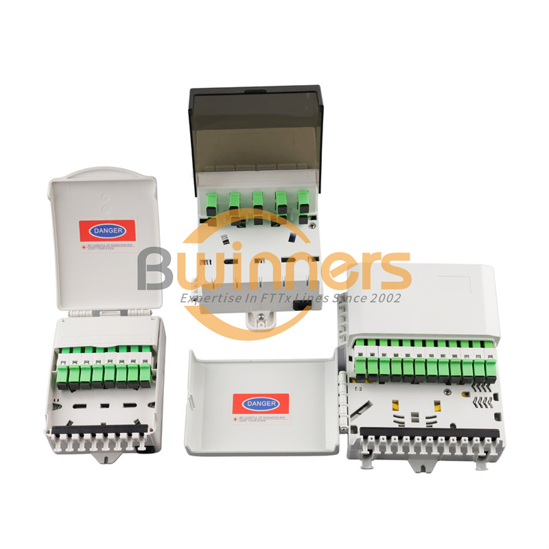fiber termination box wall mount