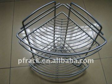 Bathroom kitchen metal storage rack P-1319