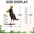 Bird Rain Gauge Stake for Garden Stakes Decor