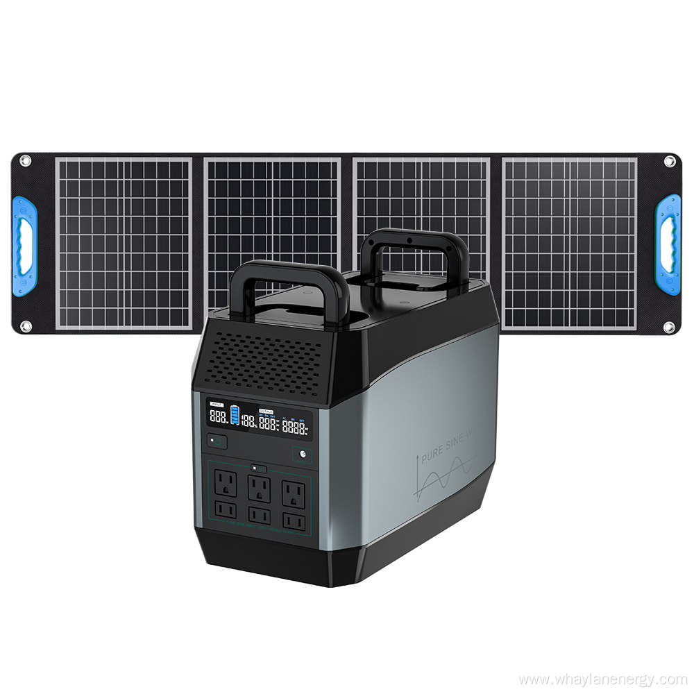 High Quality portable ETFE 120W Foldable Solar Panel