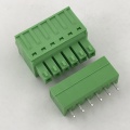 spring type PCB plug-in terminal block