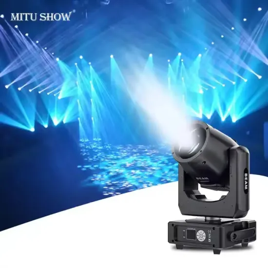 Mitushow Professional 13 Color Plate Double Mirror DMX512 Control Moving Head Light
