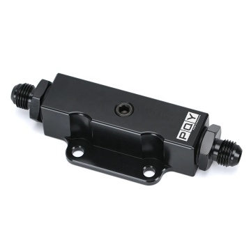 Performance Universal AN6 in linea Filtro del carburante 6-an 60 micron Billet Aluminium nero 1/8 NPT PQY-FPB142