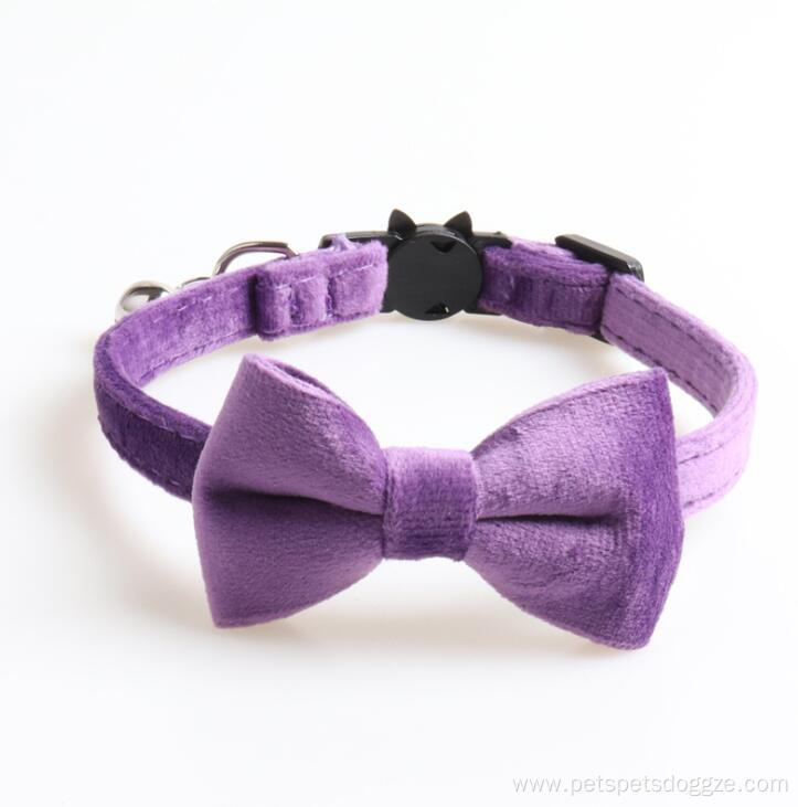 Friendly Luxury Small Pet Cat Bow Tie Collar